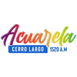 Logo de Radio Acuarela Cerro Largo 1520 AM