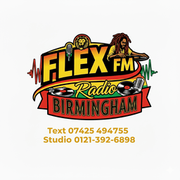 Logo de Flex FM Radio Birmingham