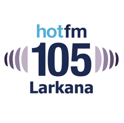 Logo de Hot FM 105 Larkana