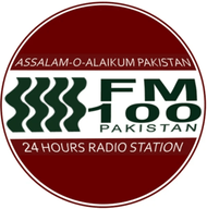 Logo de FM 100 - Jhelum