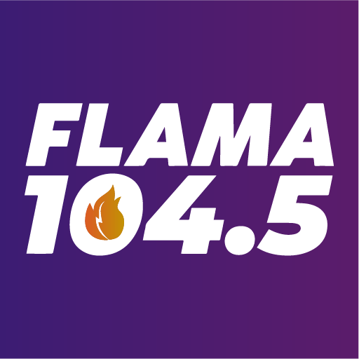 Logo de Flama Plus 104.5