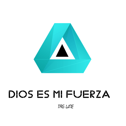 Logo de Dios es mi fuerza