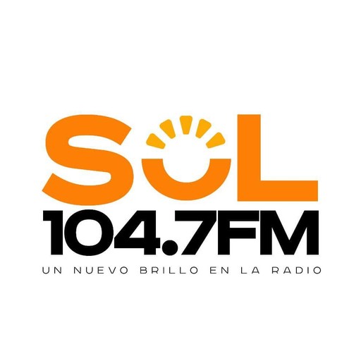 Logo de Radio Sol 104.7 FM Hermosillo