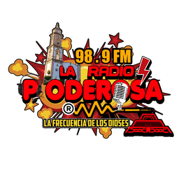 Logo de La Poderosa 98.9 FM