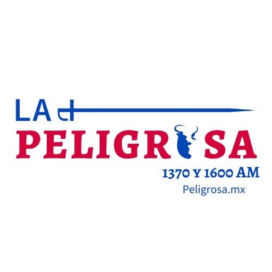 Logo de Mas Peligrosa 1370 AM 1600 AM