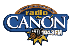 Logo de Radio Cañón 104.3 FM