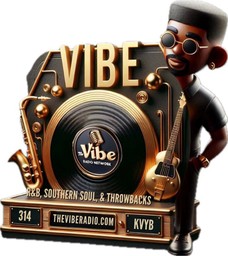 Logo de KVYB - The Vibe Radio Network