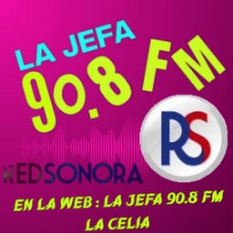 Logo de La Jefa 90.8 FM La Celia
