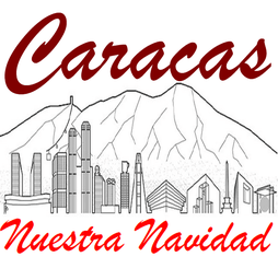 Logo de Caracas. Nuestra Navidad...