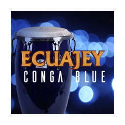 Logo de Radio Ecuajey Conga Blue