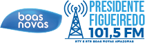 Logo de Boas Novas 101.5 FM