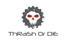 Logo de Thrash Radio - Thrash or die