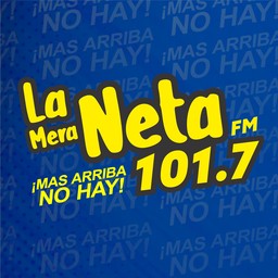 Logo de La Mera Neta 101.7