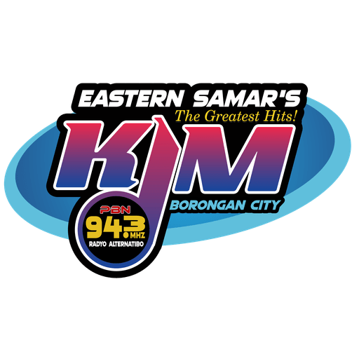 Logo de KJM 94.3 FM Borongan City