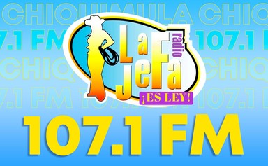 Logo de La Jefa 107.1 FM Chiquimula