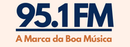 Logo de 95.1 FM - A Marca Da Boa Música