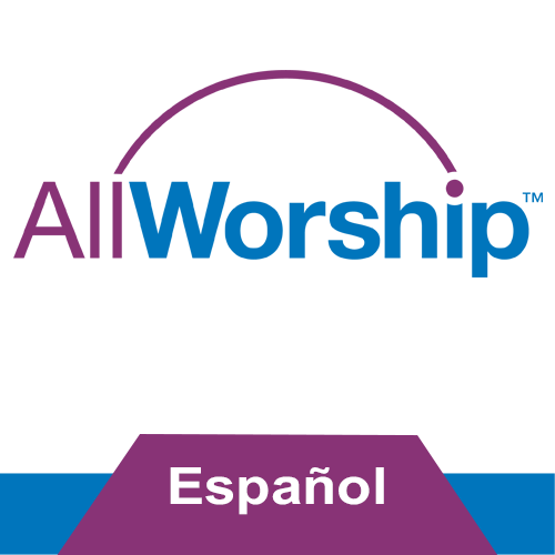 Logo de AllWorship en Espanol