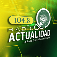Logo de Radio Actualidad 104.8 FM