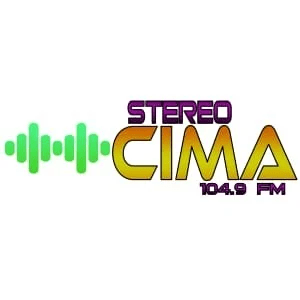 Logo de Cima FM 104.9 Saba Colón