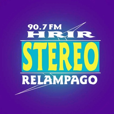 Logo de Relampago Stereo 90.7 FM