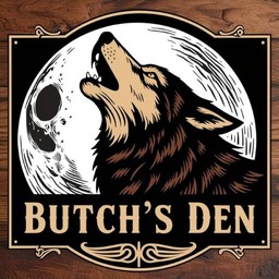 Logo de Butch's Wolf Den