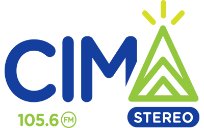 Logo de Cima Stereo 105.6 FM