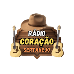 Logo de Rádio coração sertanejo
