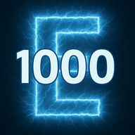 Logo de 1000 E