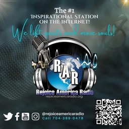 Logo de Rejoice America Radio