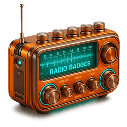 Logo de RADIO BADGES