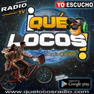 Logo de Qué Locos Radio