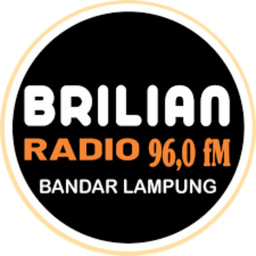 Logo de Brilian Radio 96 FM Lampung
