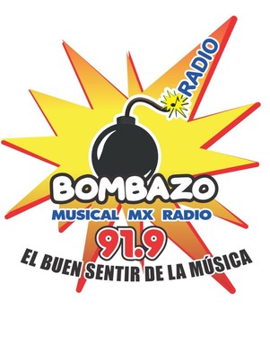 Logo de Bombazo Musical Mx 91.9