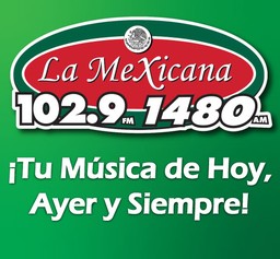Logo de KOXR La Mexicana 102.1 y 1480 AM