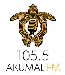Logo de Akumal FM