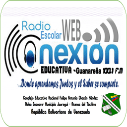 Logo de Radio Escolar  Web Conexión Educativa Guanareña
