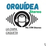 Logo de Orquídea Stereo 96.1 FM - Cartagena del chaira Caqueta