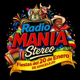 Logo de Radio Mania Stereo Col