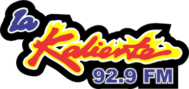 Logo de La Kaliente 92.9 FM Obregon