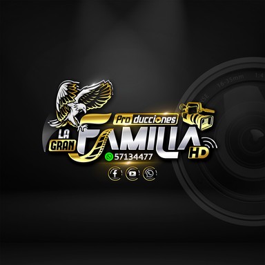 Logo de Producciones La Gran Familia HD