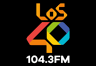 Logo de Los 40 Costa Rica 104.3 FM