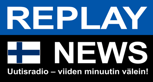 Logo de Replay News FINNISH
