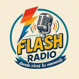 Logo de Flash Radio dónde vives tu momento