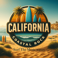 Logo de California coastal rock