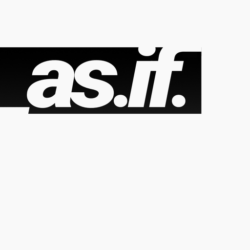 Logo de as if records radio