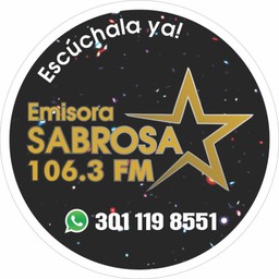 Logo de EMISORA SABROSA 106.3
