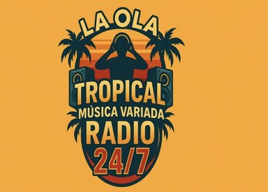 Logo de La Ola Tropical Música Variada Radio