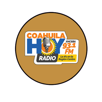 Logo de COAHUILA HOY RADIO REGION CENTRO 93.1 FM XHCSBA