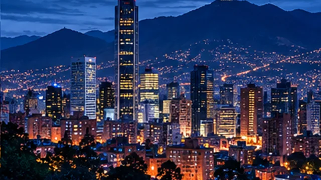 Paisaje representativo de Colombia