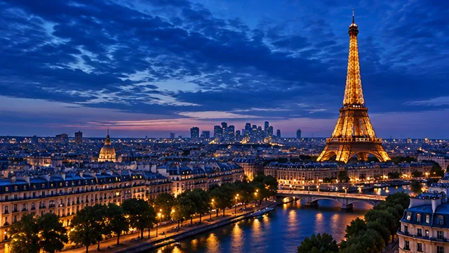 Paisaje representativo de Francia